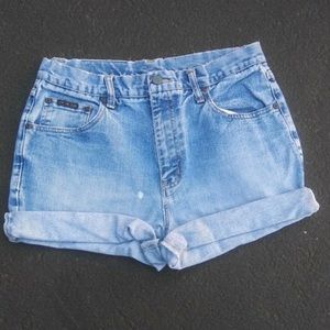 Vintage jean shorts